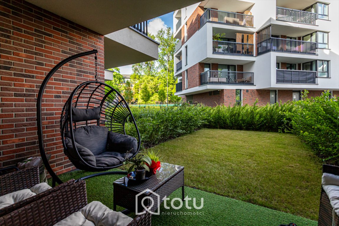 Ciche 2-pokojowe mieszkanie z ogrodami, garażem, Bielany Warszawa, Bielany Młociny, Heroldów  52m2 Foto 1