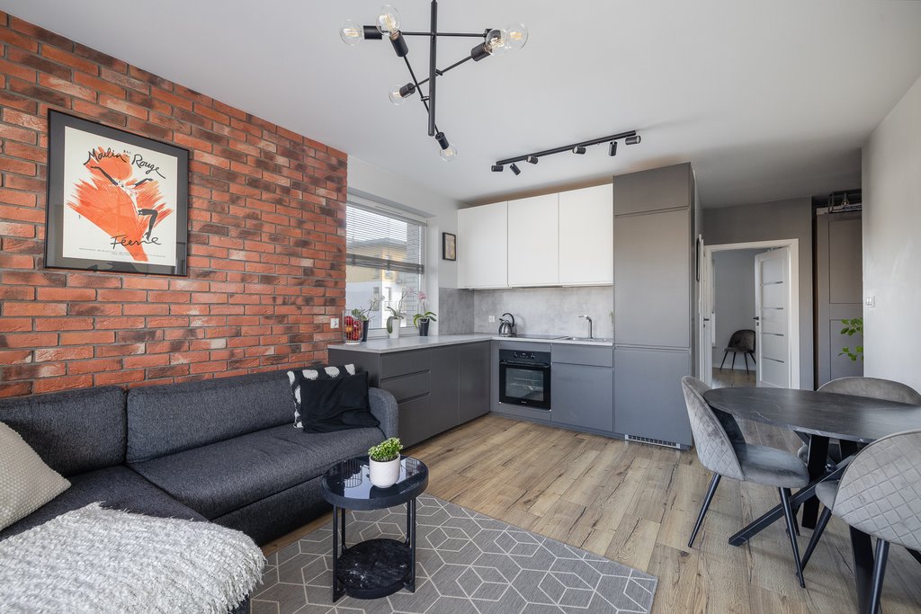 Nowoczesne 3-pokojowe mieszkanie z dużym balkonem i komórką Gdańsk, Orunia Górna, Kazimierza Wielkiego  59m2 Foto 1