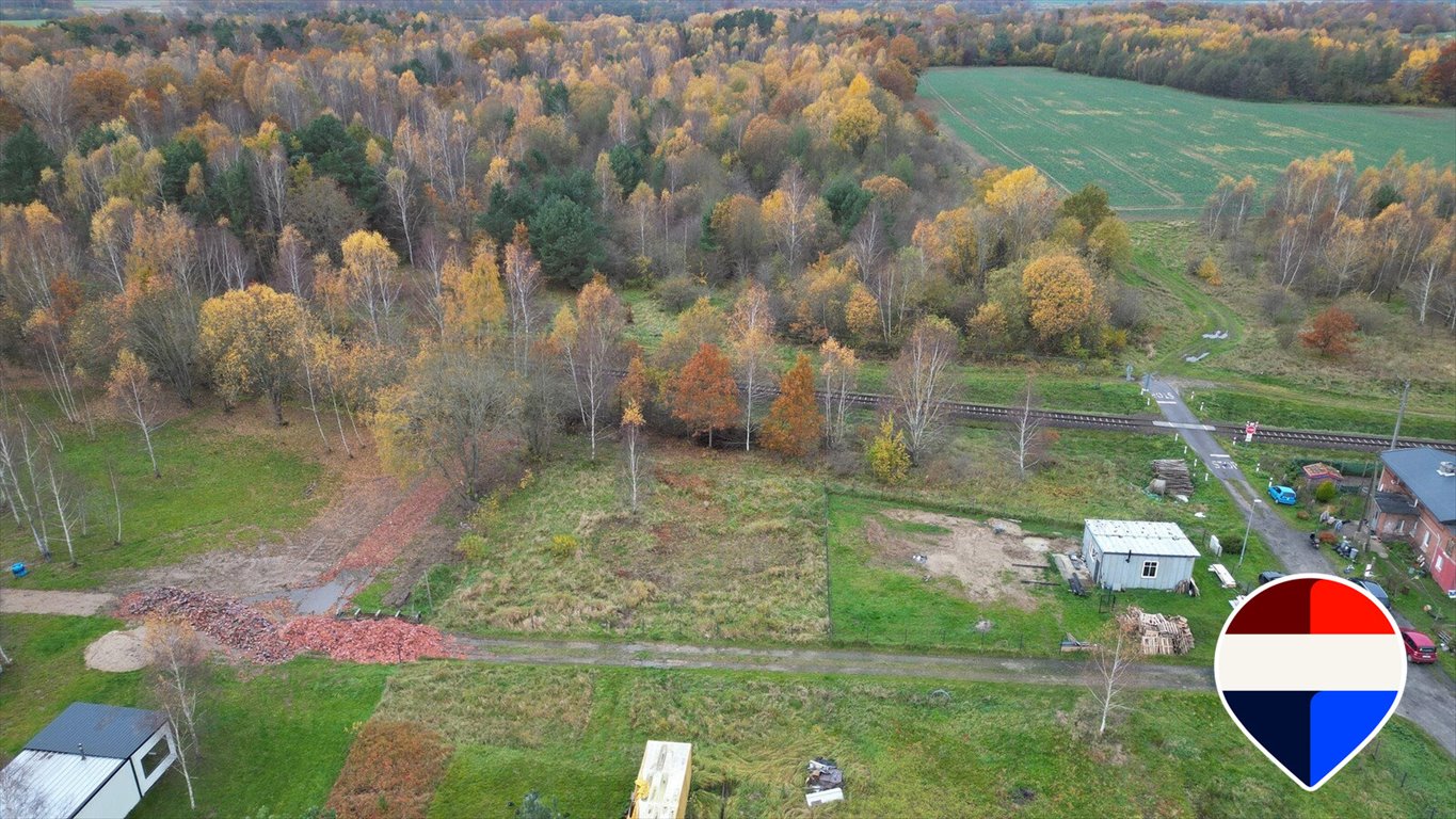 Działka 1400 m² z mediami i domkiem w otulinie lasu Słupski  1 400m2 Foto 1
