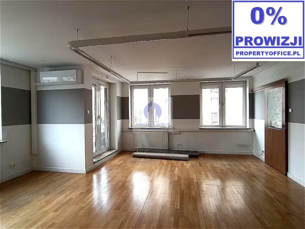 Nowoczesny lokal biurowy 124 m2 z balkonem i parkingiem Warszawa, Mokotów, Rakowiecka  123m2 Foto 1