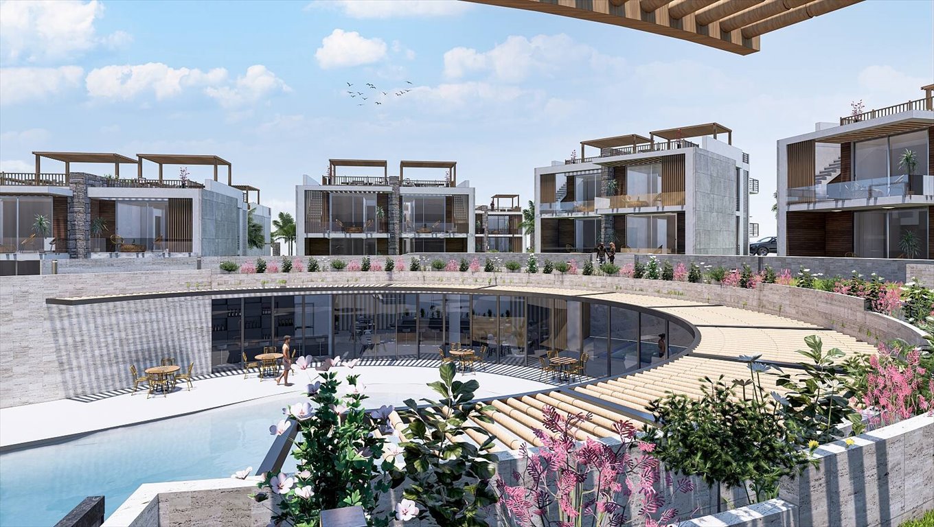 Nowoczesny apartament z widokiem na góry i morze Cypr, Bahçeli, Bahçeli, Girne, Cypr Północny  65m2 Foto 1