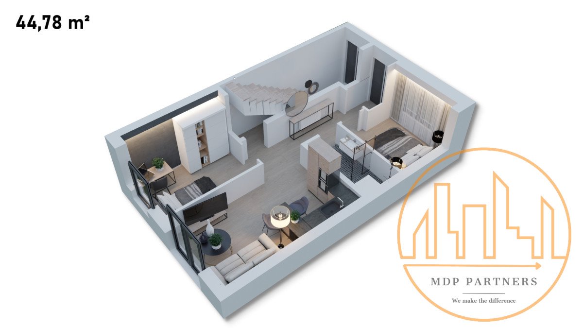 Nowoczesne 3-pokojowe mieszkanie z ogródkiem 105 m² i miejscem parkingowym Żyrardów  45m2 Foto 1