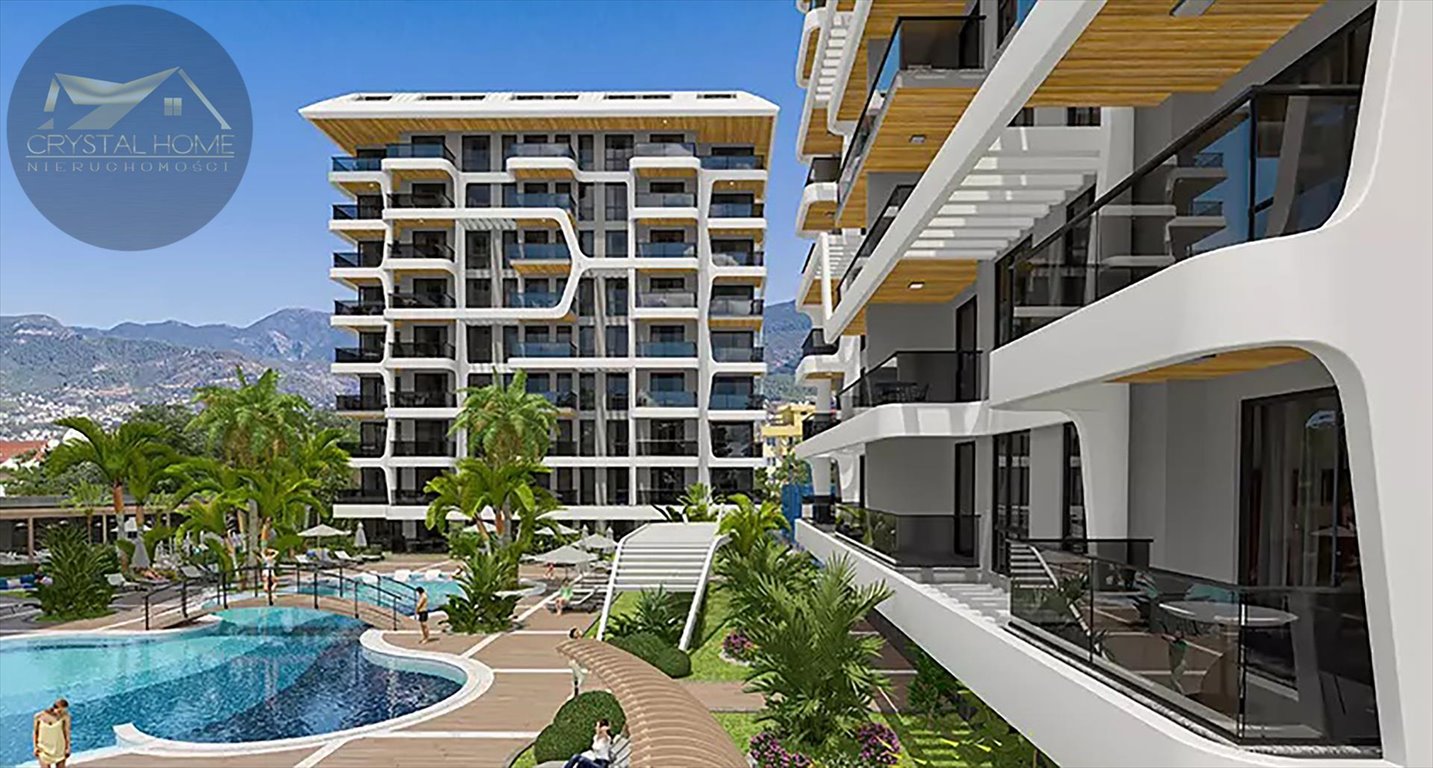 Nowoczesne apartamenty w Alanyi 245 m od morza Turcja, Alanya  65m2 Foto 1