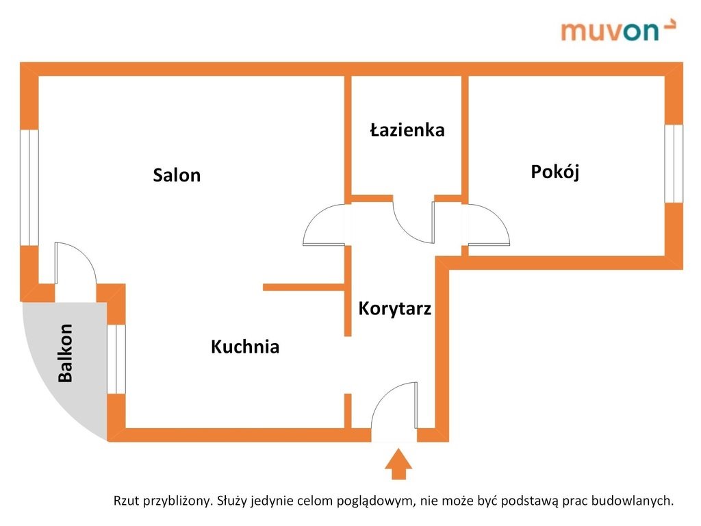 Mieszkanie dwupokojowe na sprzedaż Września, gen. Tadeusza Kutrzeby  53m2 Foto 3