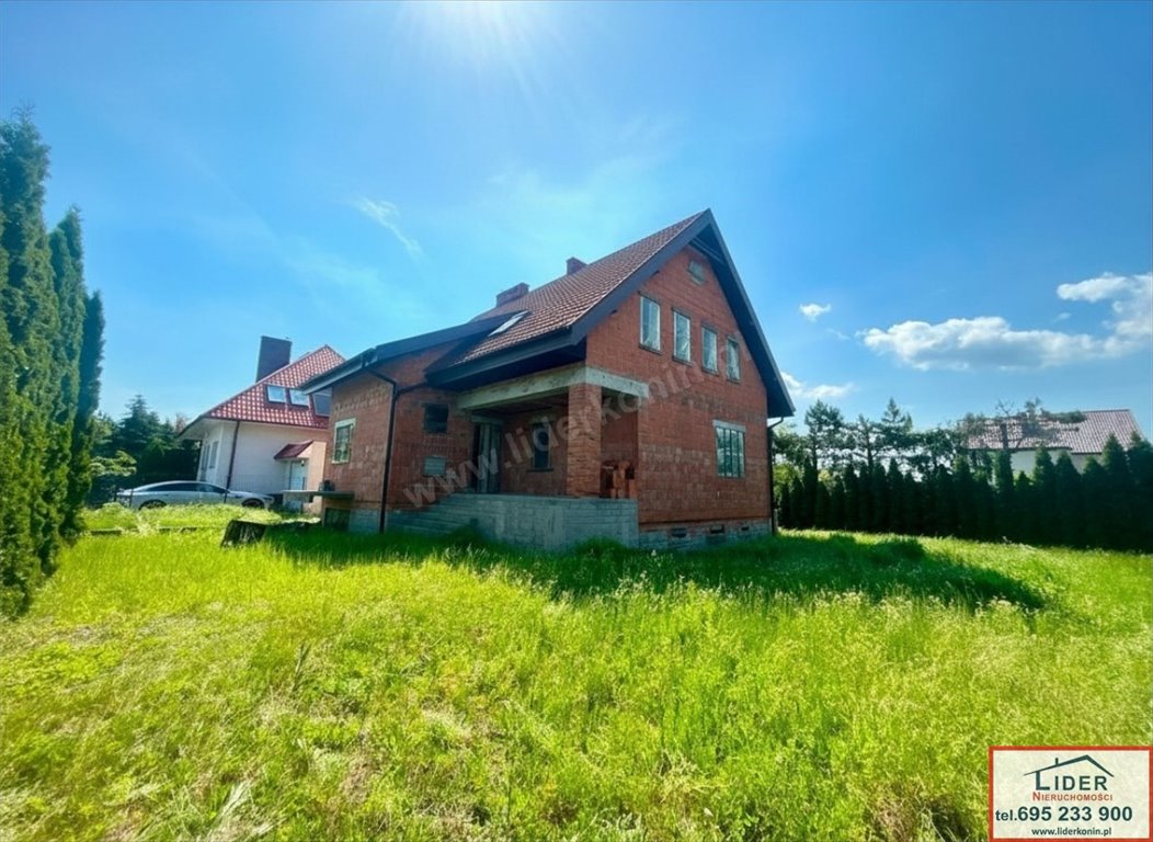 Sprzedam dom 163 m² z piwnicą na spokojnym osiedlu Chorzeń Konin, chorzeń  163m2 Foto 1