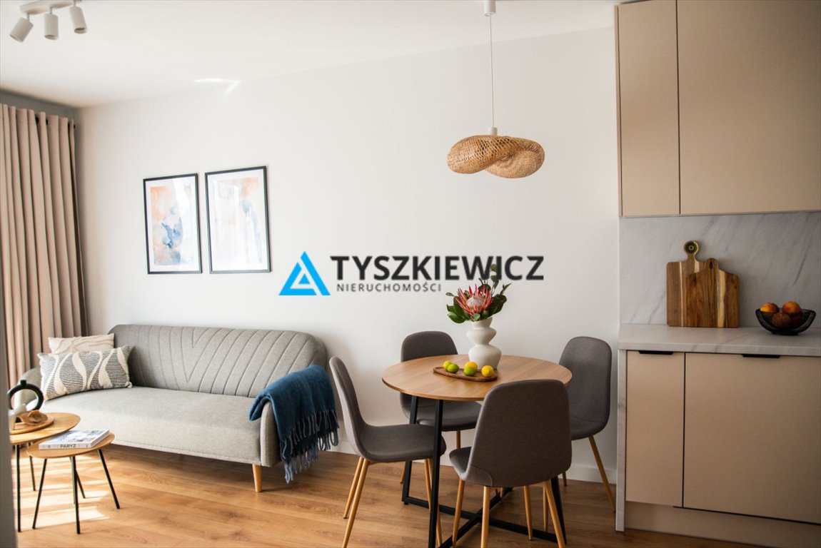 Nowe 2-pokojowe mieszkanie 37 m², w pełni wyposażone, z windą Gdańsk, Piecki-Migowo, Pastelowa  37m2 Foto 1