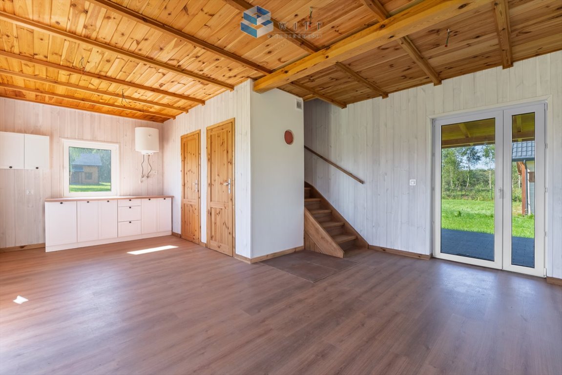 Urokliwy domek nad jeziorem Ruda Woda - 60 m². Dziśnity  60m2 Foto 1
