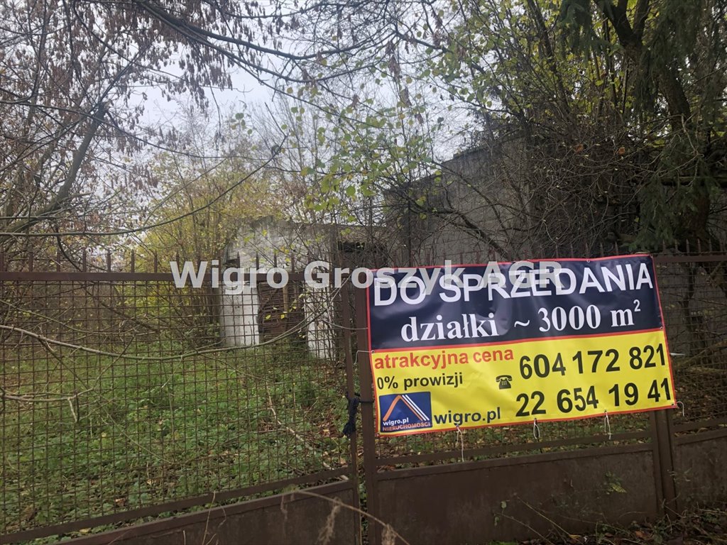 Do sprzedania działka 3100 m² pod zabudowę zagrodową w Kępie Kiełpińskiej Kępa Kiełpińska  3 049m2 Foto 1