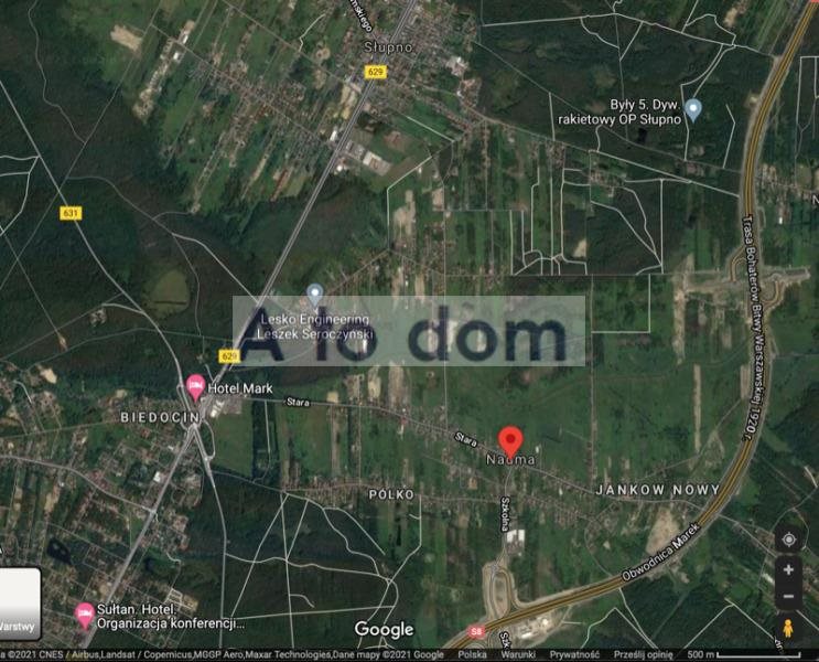 Działka budowlana 26 256 m² z planem pod zabudowę mieszkaniowo-usługową Nadma  26 256m2 Foto 1