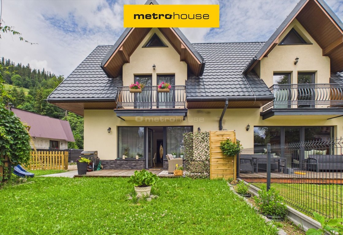 Nowoczesny dom z ogródkiem w Zakopanem – gotowy do zamieszkania Zakopane, Ustup  114m2 Foto 1