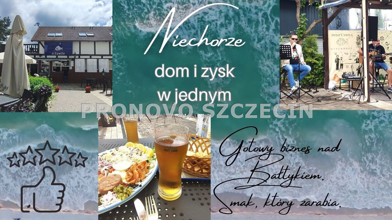Polecam dom z restauracją \"U Cywila\" - gotowy i dochodowy biznes Niechorze  190m2 Foto 1
