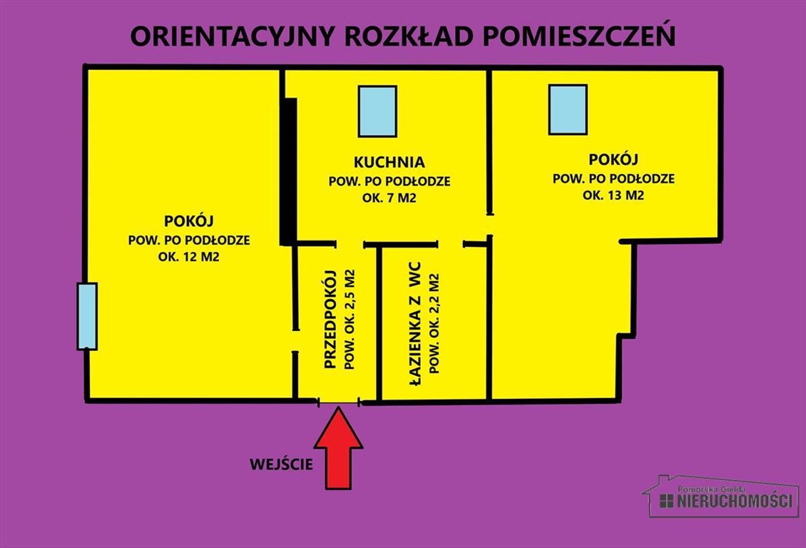 Mieszkanie dwupokojowe na sprzedaż Szczecinek, Zielona  34m2 Foto 6