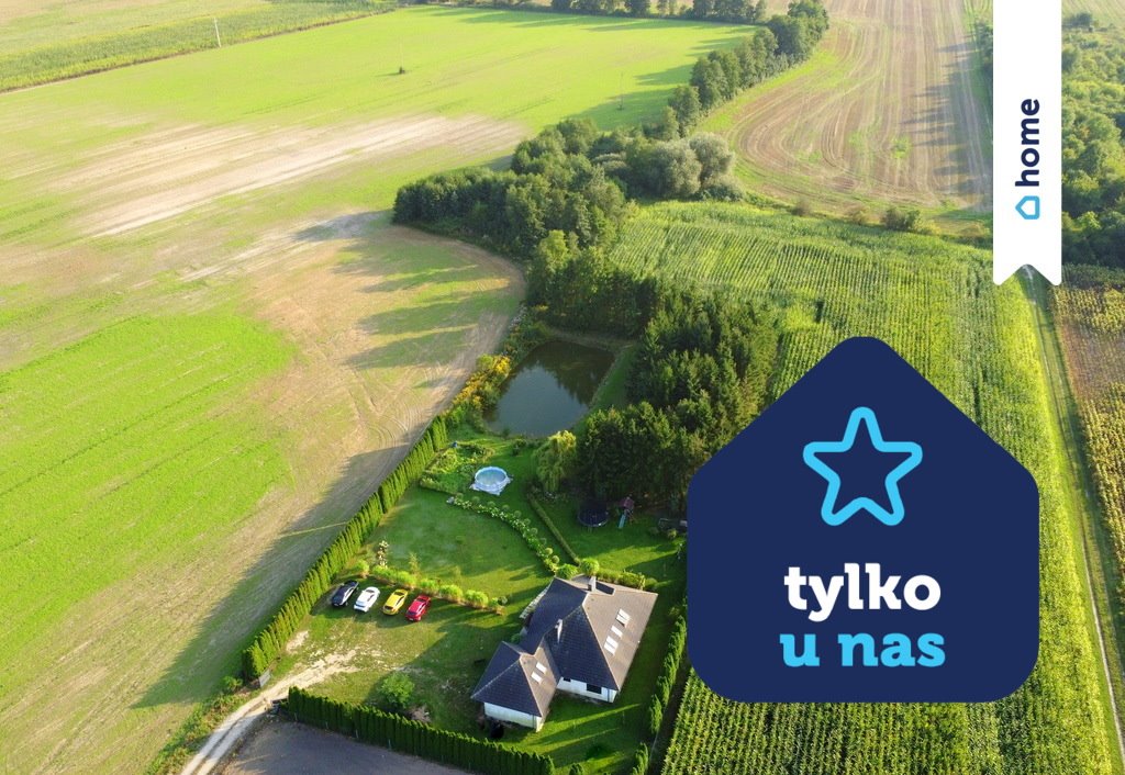 Dom z lasem i stawem w Żołędowie – 226 m² Żołędowo  226m2 Foto 1