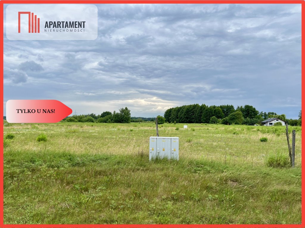 Działka budowlana 1000 m² z mediami, lasem, 10 min od Lubina Brunów  1 000m2 Foto 1