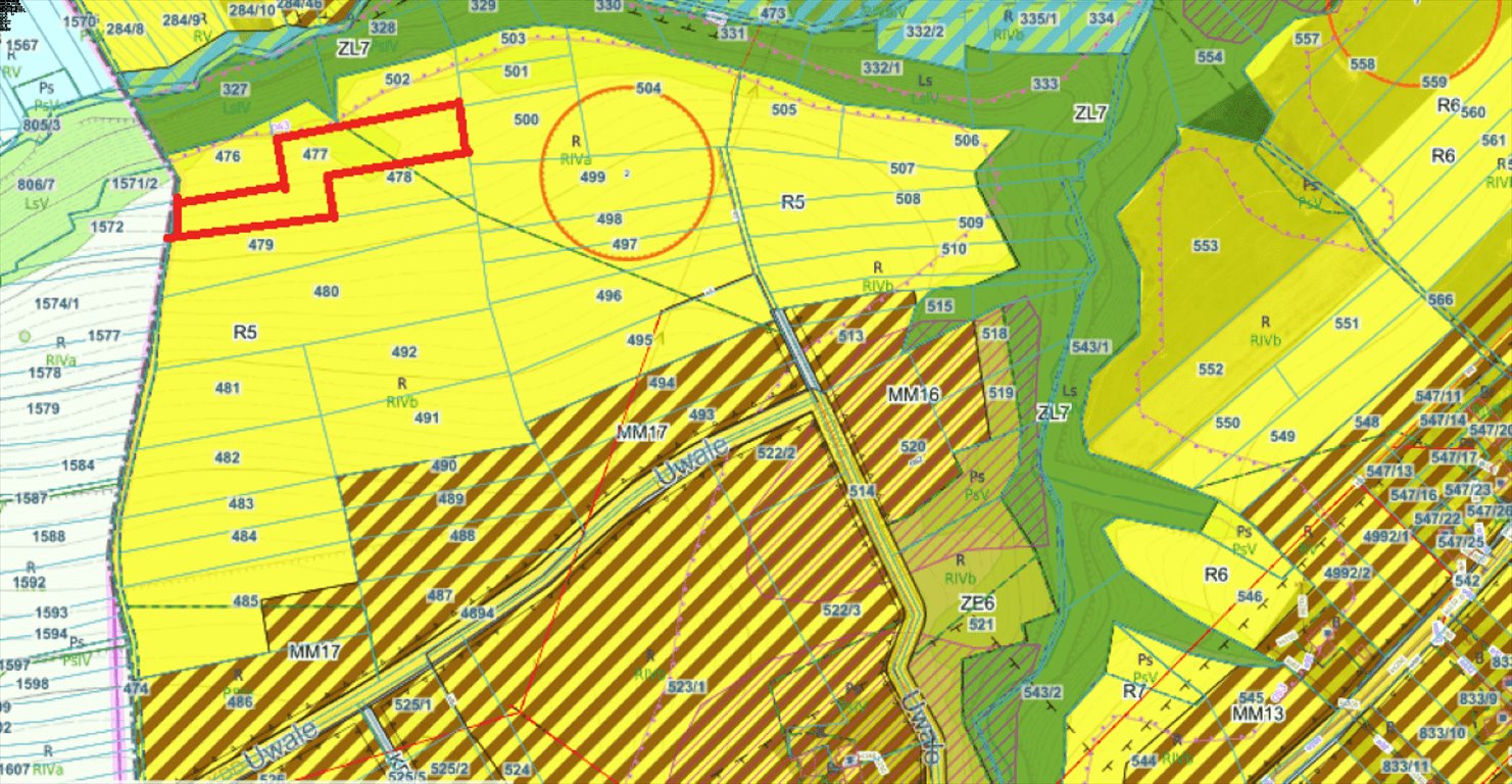 Działka rolna na sprzedaż Rychwałd, Rychwałd  3 800m2 Foto 1