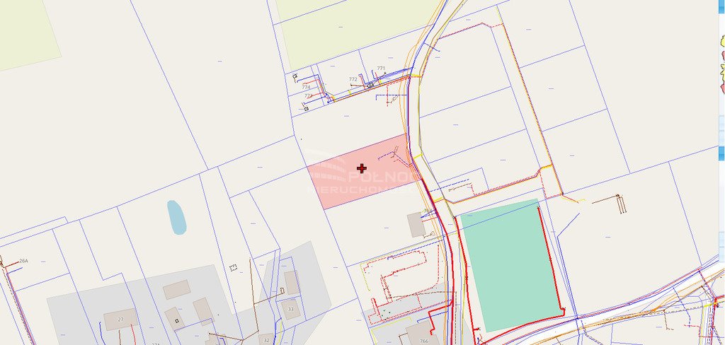 Działka 3084 m² pod dom w spokojnej okolicy blisko Olsztyna Olsztyn  3 084m2 Foto 1