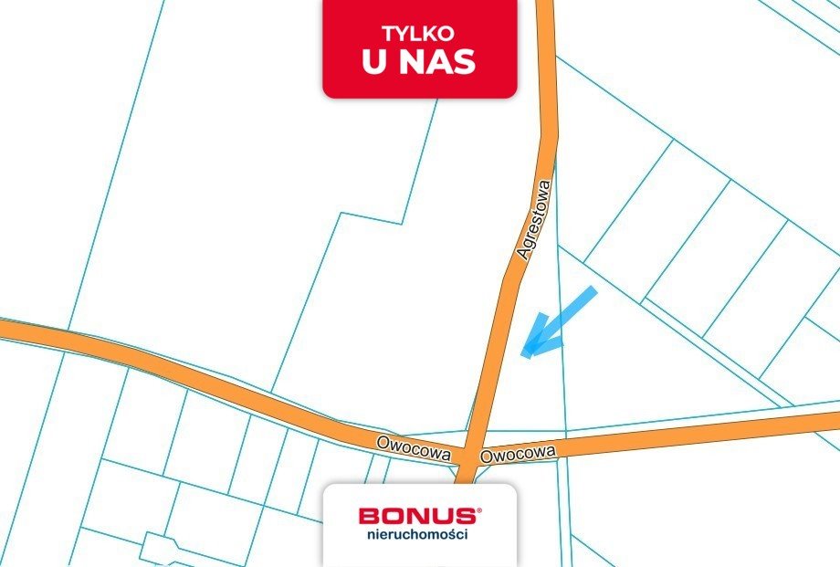 Działka budowlana 2300 m² w Kornelówce – cisza i spokój Kornelówka  2 300m2 Foto 1