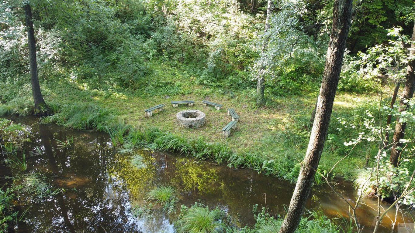 Działka 3,2 ha z zabudową i źródłem w Parku Orlich Gniazd Zdów, Źródlana  32 295m2 Foto 1