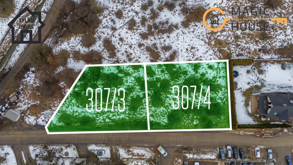 Działka w Gdańsku Łostowice 1188 m2 z MPZP, inwestycyjna Gdańsk, Łostowice, Kampinoska  1 188m2 Foto 1