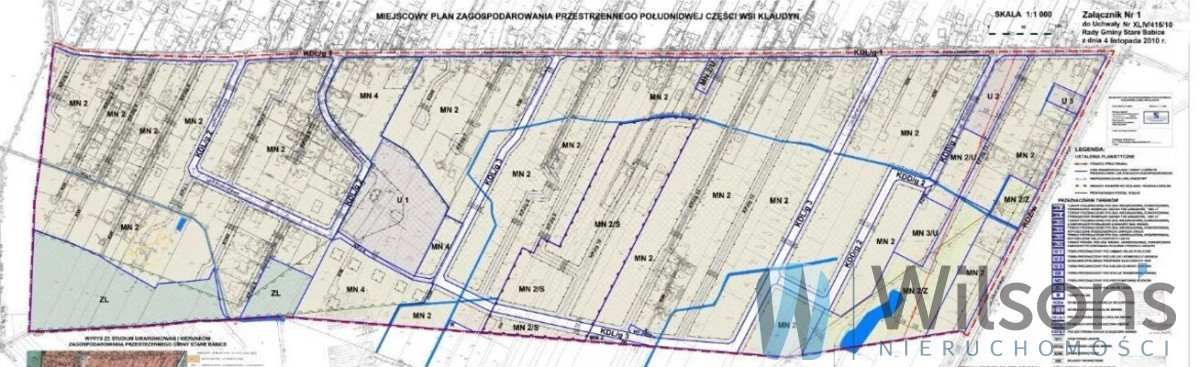 Działka budowlana na sprzedaż Klaudyn, Anny Jantar  2 583m2 Foto 3