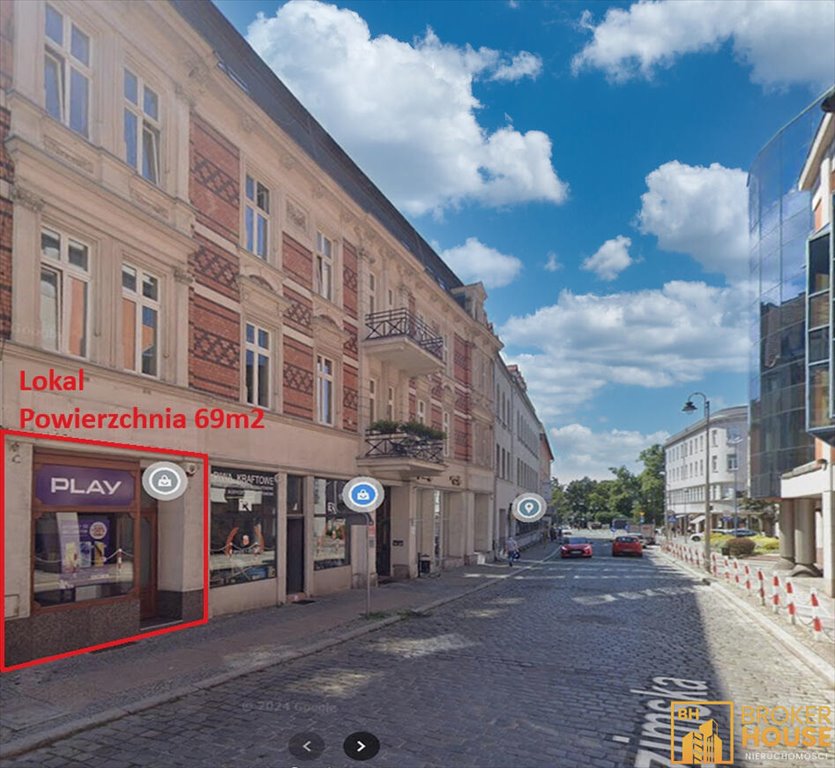Wynajmę lokal usługowy z witryną i parkingiem w Opolu Opole, Ozimska  69m2 Foto 1