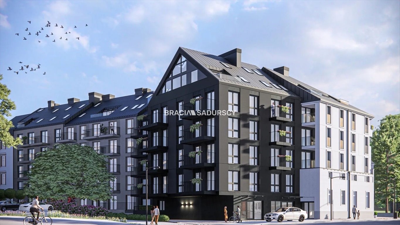 Na sprzedaż nowoczesne mieszkanie 28 m² z balkonem w Krowodrzy Kraków, Krowodrza, Krowodrza, Aleja Kijowska  28m2 Foto 1