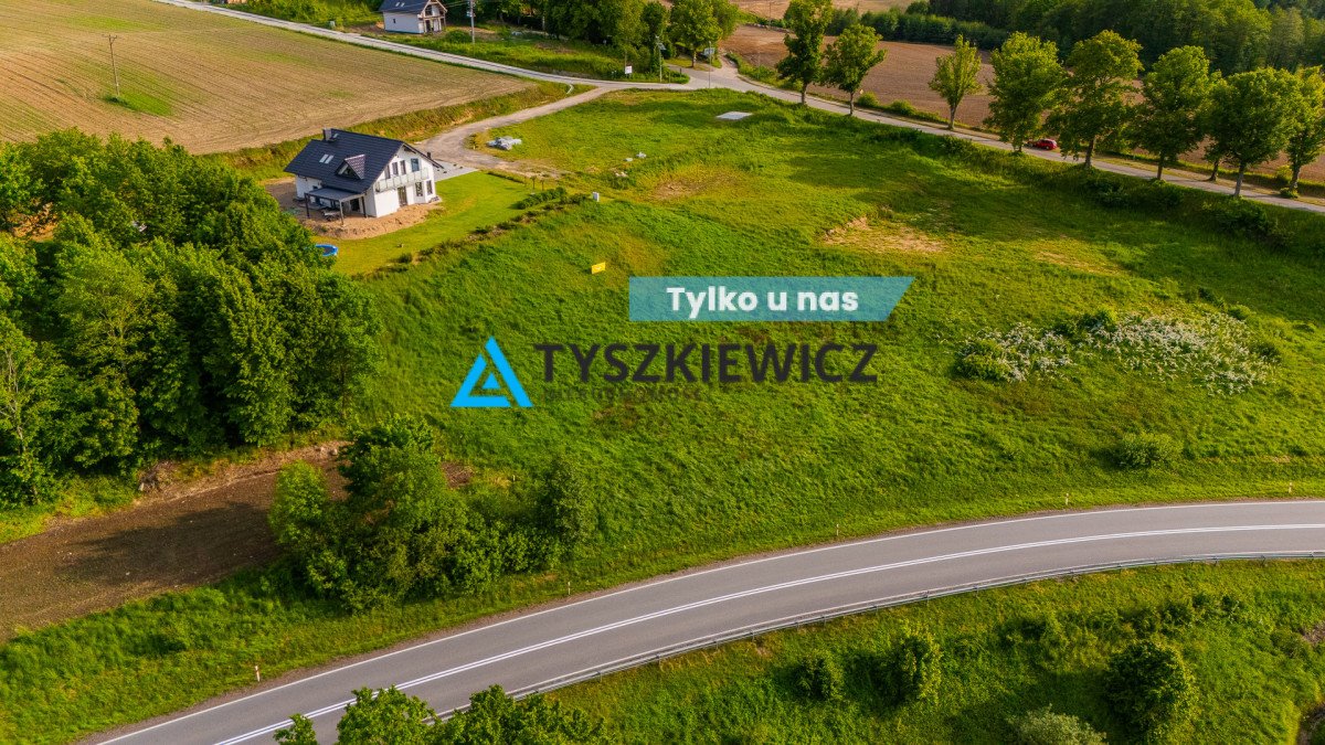 Działka 1601 m² z mediami i MPZP w Tuchomiu Tuchomie  1 601m2 Foto 1
