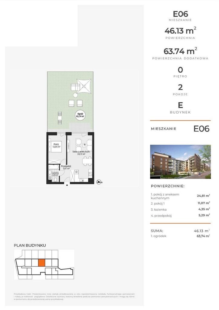 Mieszkanie dwupokojowe na sprzedaż Katowice, Wełnowiec, Słoneczna  46m2 Foto 2