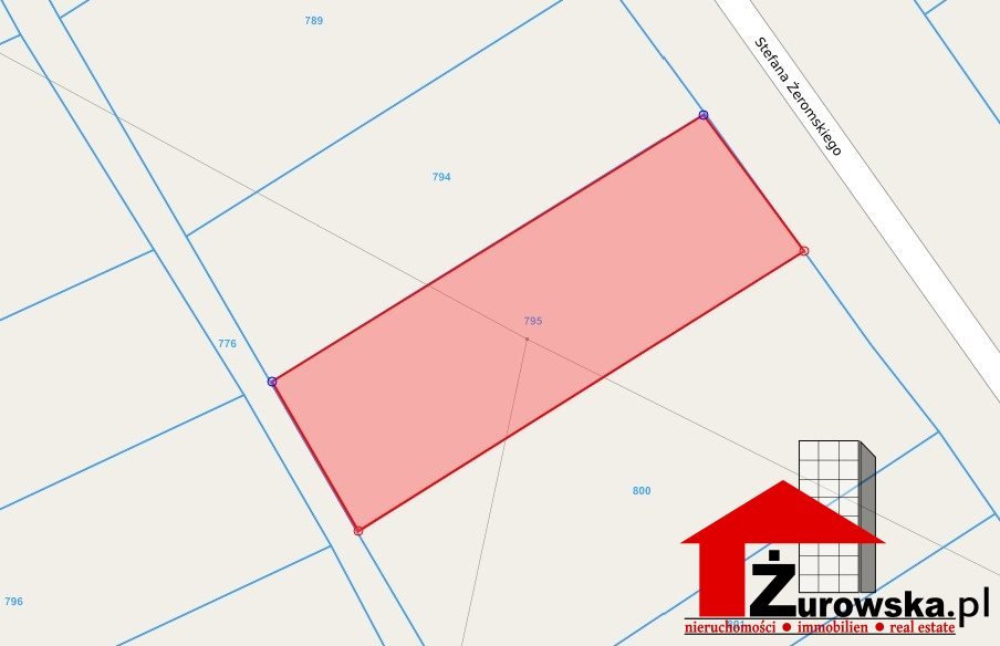 Działka 693 m² z dostępem do asfaltu w Ujazdzie Ujazd  693m2 Foto 1