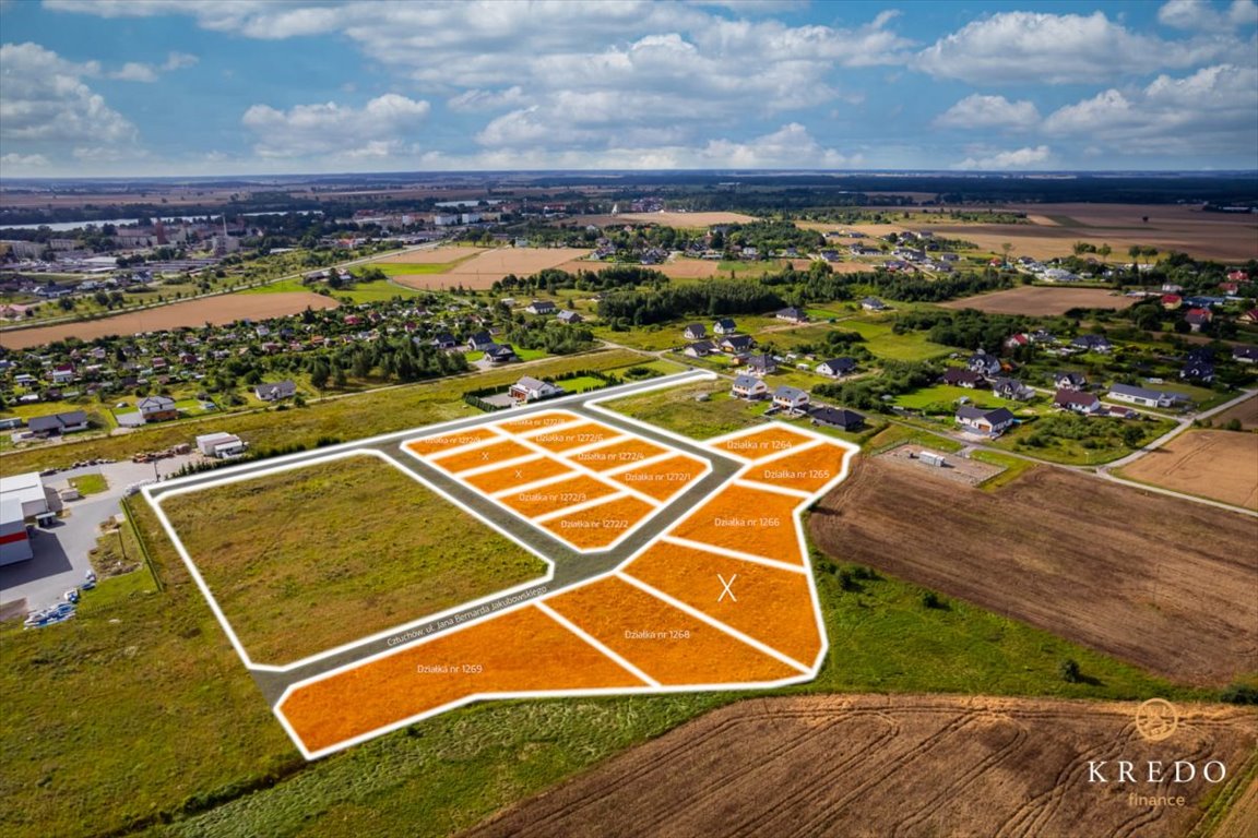 Działka przemysłowo-handlowa na sprzedaż Człuchów, Jana Bernarda Jakubowskiego  1 188m2 Foto 1