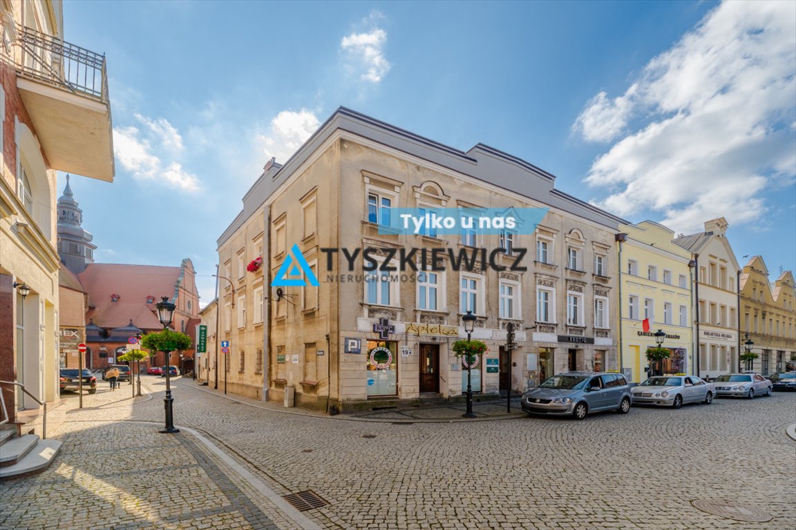 Przestronne mieszkanie z oryginalnym stylem na Rynku Kościerzyny Kościerzyna, Rynek  47m2 Foto 1