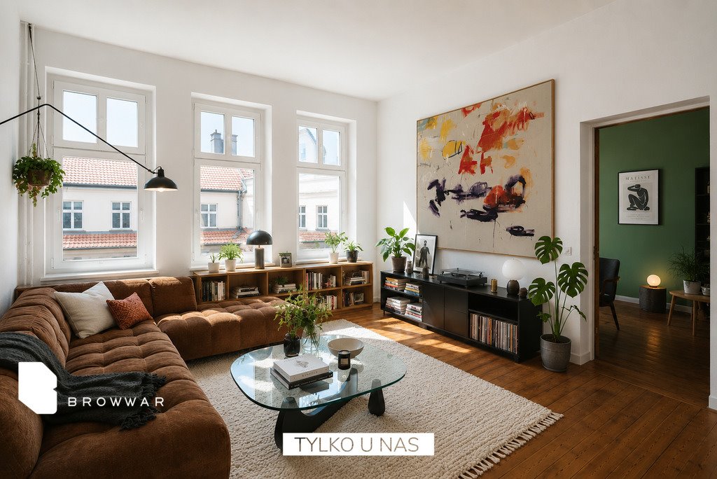 Duże 112m² mieszkanie z potencjałem i widokiem na zieleń zapraszam Poznań, Grobla  110m2 Foto 1