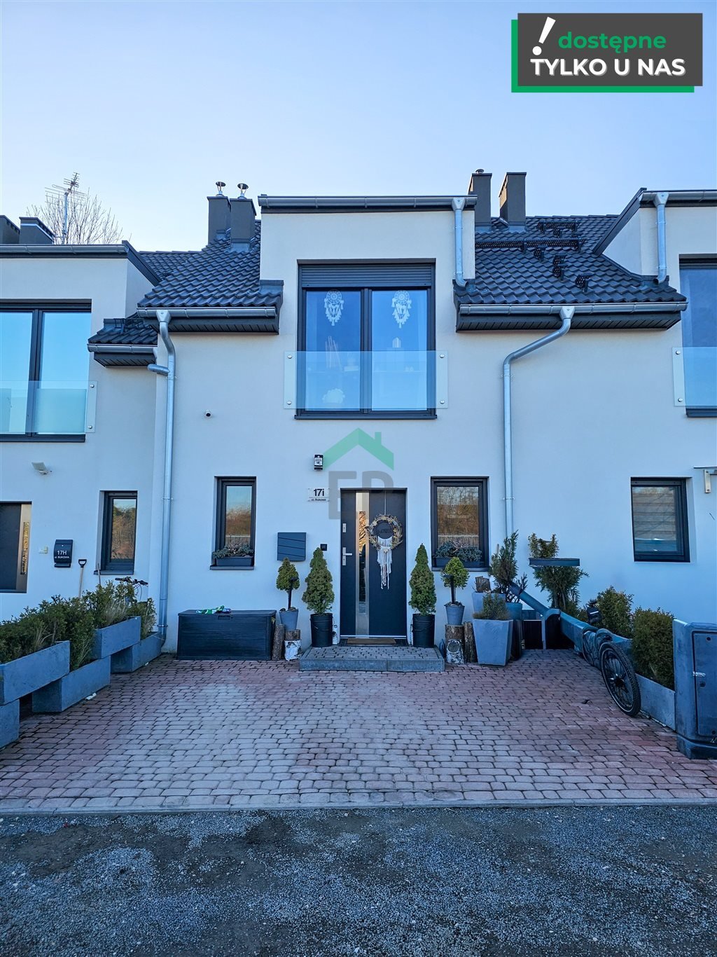 Nowoczesny dom 104 m² z tarasem i ogrodem w Steblowie Lubliniec, Steblów  104m2 Foto 1