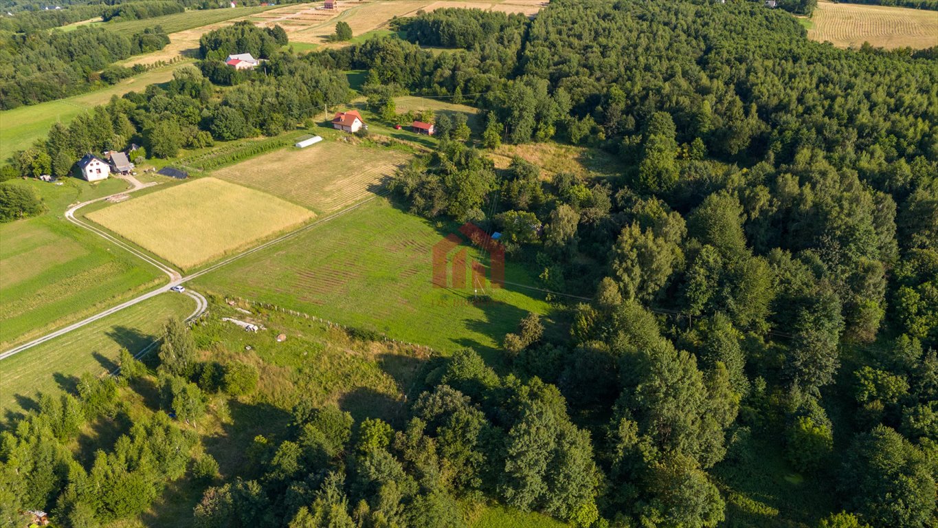 Działka z domkiem w otulinie lasów, widoki na pogórza Straszydle  3 450m2 Foto 1