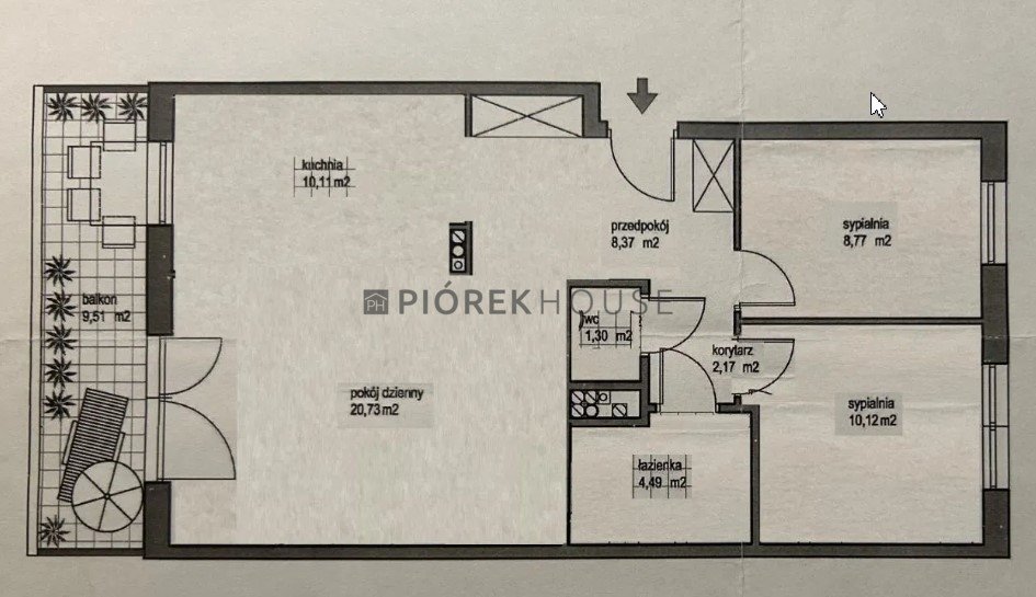 Mieszkanie trzypokojowe na sprzedaż Warszawa, Mokotów, Grupy AK "Krybar"  66m2 Foto 2