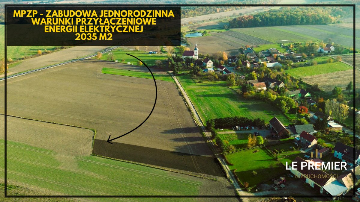 Działka budowlana na sprzedaż Płonica  2 035m2 Foto 1