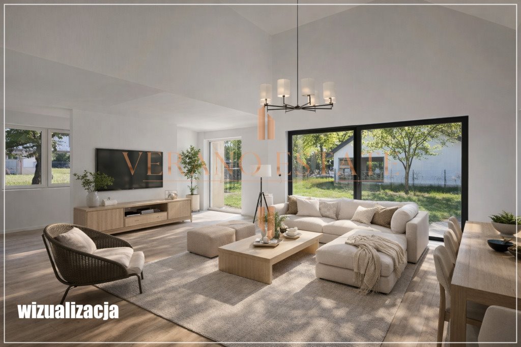 Nowoczesny dom 149 m² z garażem i systemami ekologicznymi Rusiec, Radarowa  149m2 Foto 1