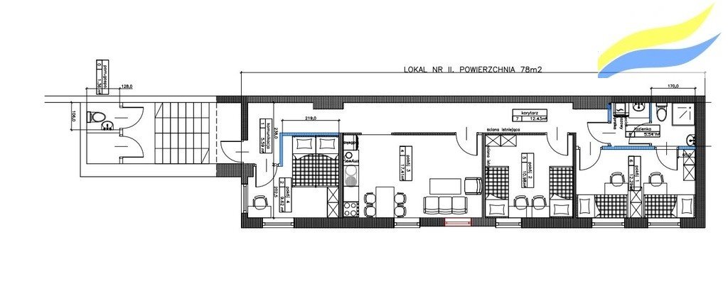 Lokal użytkowy na wynajem Gliwice, o. Jana Siemińskiego  78m2 Foto 7