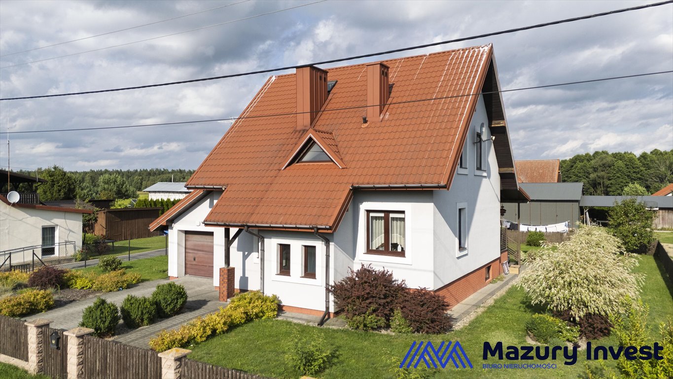 Zapraszam do obejrzenia domu 120 m² z dużym zapleczem garażowym w Prusowym Borku Prusowy Borek  120m2 Foto 1
