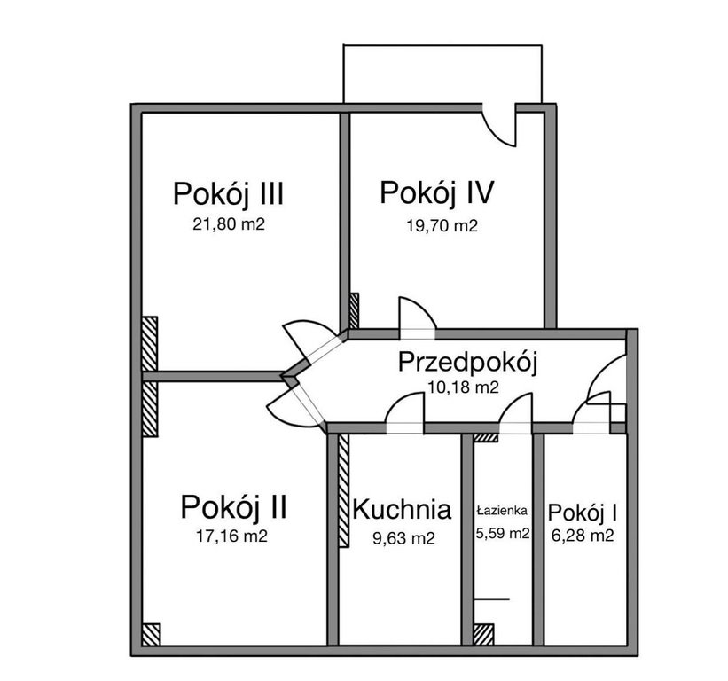 Mieszkanie czteropokojowe  na sprzedaż Szczecin, Turzyn, Stanisława Żółkiewskiego  90m2 Foto 20