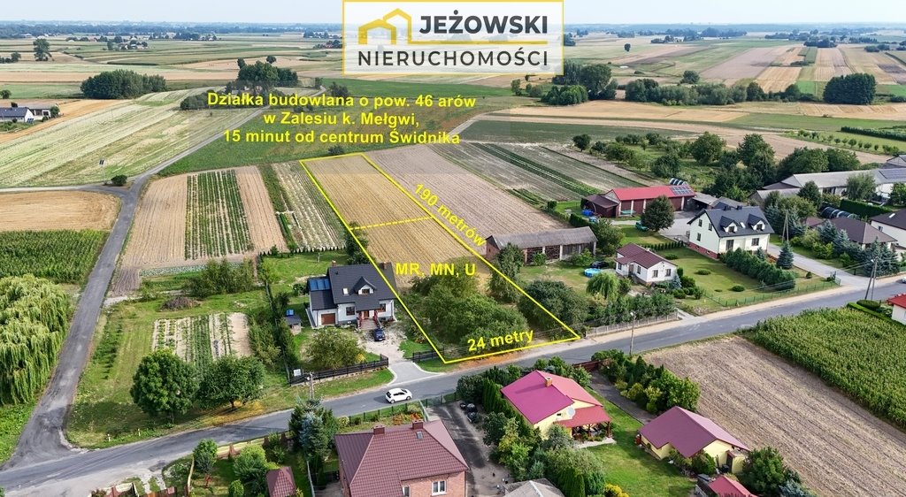 Działka budowlana na sprzedaż Zalesie  4 632m2 Foto 1