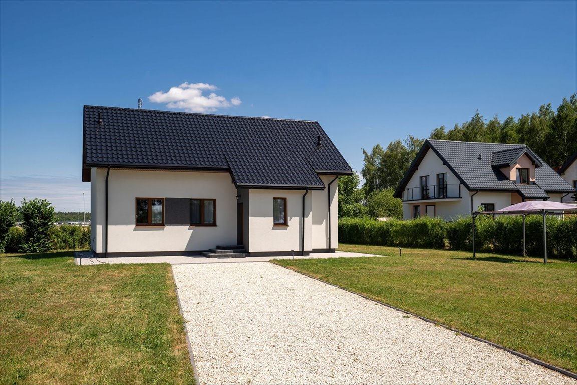 Nowoczesny dom 92 m² z dużym ogrodem i poddaszem do adaptacji Ciemno-Gnojna, Lipowa 7A  92m2 Foto 1