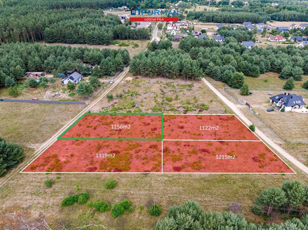 Działka inna na sprzedaż Krępsko  1 156m2 Foto 1
