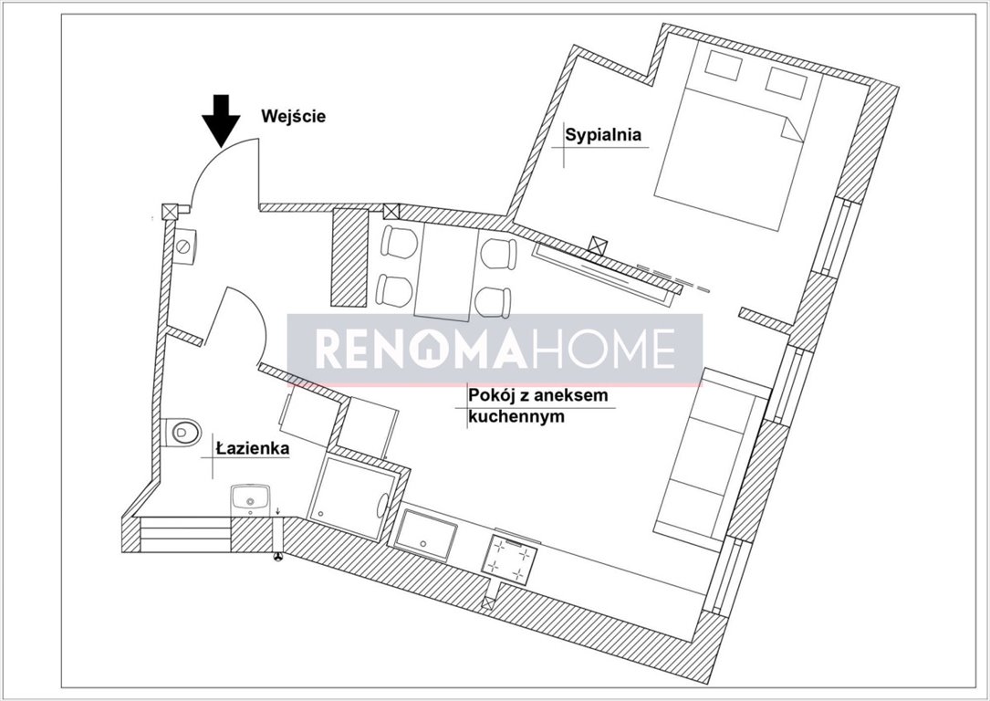 Mieszkanie dwupokojowe na sprzedaż Świdnica  41m2 Foto 13