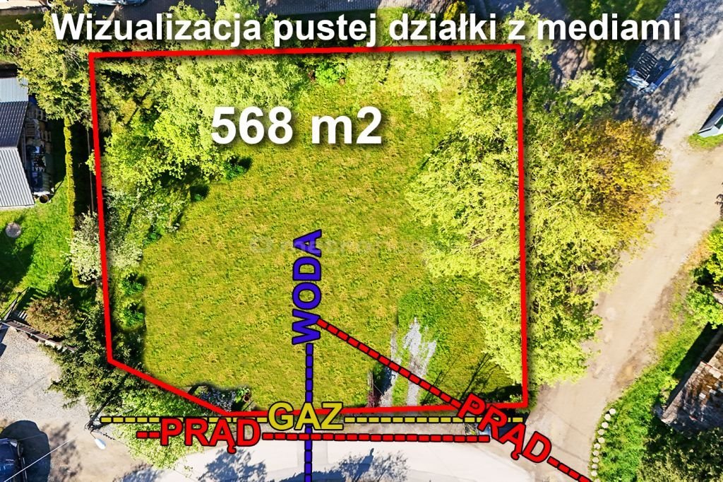 Działka inna na sprzedaż Kęty  568m2 Foto 3