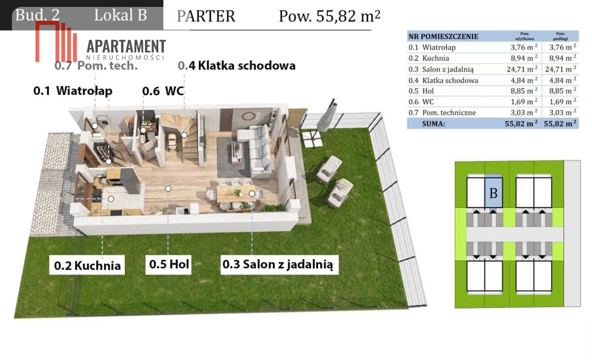 Dom na sprzedaż Krzeczyn  107m2 Foto 1