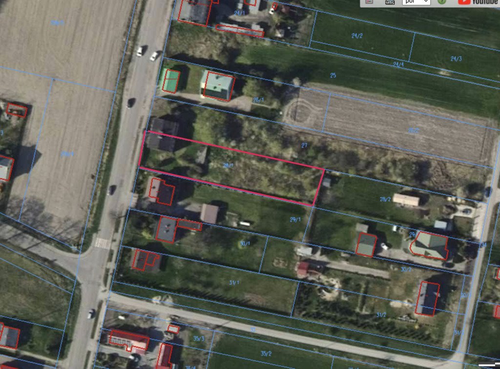 Działka budowlana 1463 m² z mediami w Grabowie – atrakcyjna cena Grabów, Dworcowa  1 463m2 Foto 1