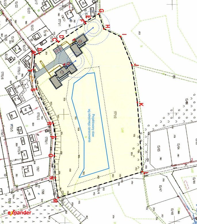 Działka 1,17 ha z lasem, stawem i warunkami zabudowy Wólka, Lipowa  11 700m2 Foto 1