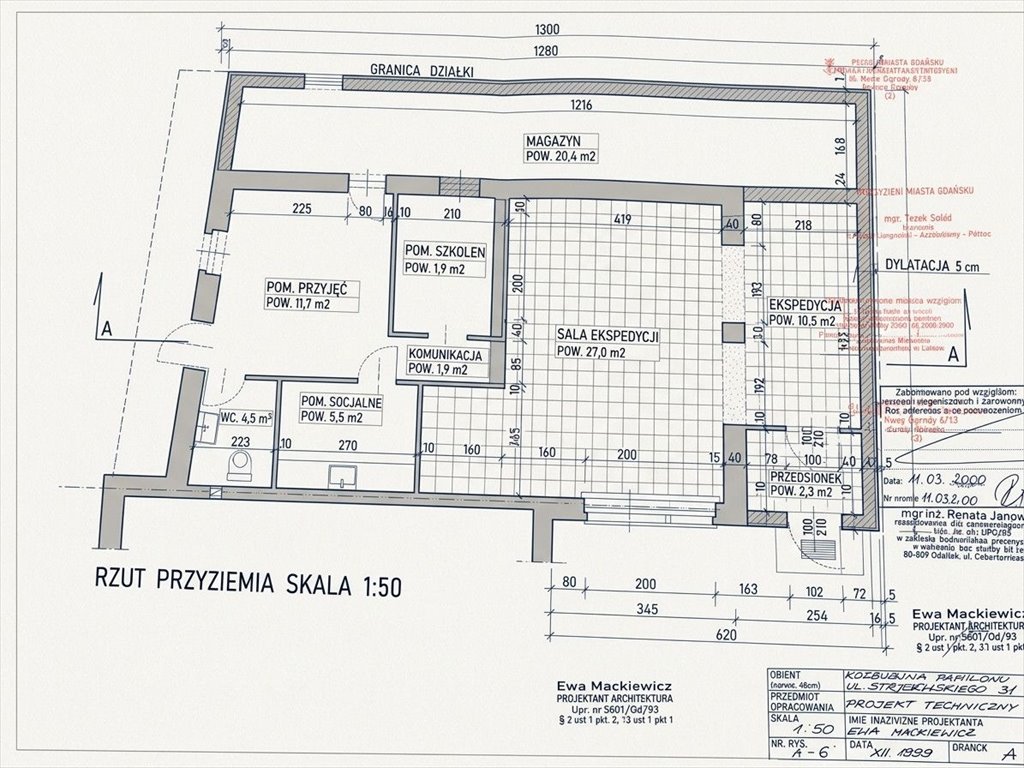 Lokal usługowy 99 m² w Gdańsku Stogi - zapraszam Gdańsk, Stogi, Wilhelma Stryjewskiego  99m2 Foto 1