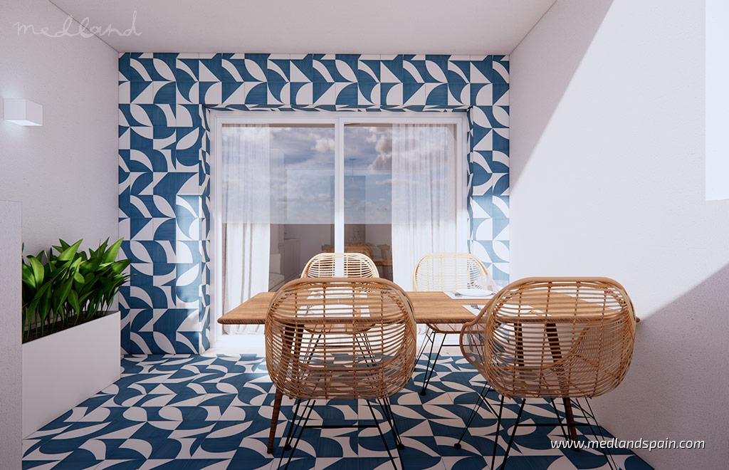 Nowoczesne 2-pokojowe apartamenty blisko plaży w Torre de la Horadada Hiszpania, Torre de la Horadada  73m2 Foto 1